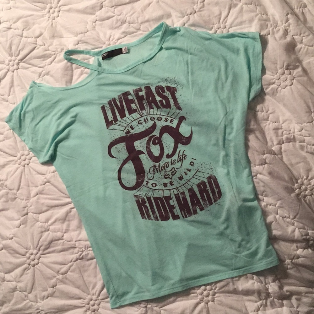Slouch Tee , Mint Colored - Worn once!